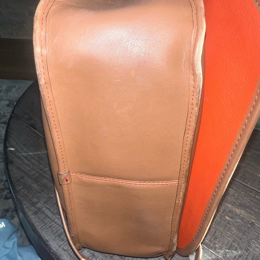 Coach Limited Edition Glovetanned Leather Crossbody Saddle Bag l, excellent!! - Picture 11 of 13